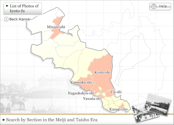 Map of Kyoto-fu